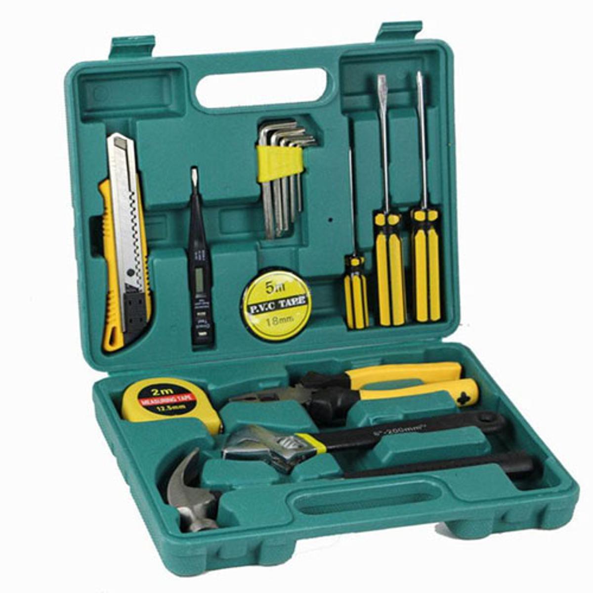 16pcs Professional Tool Kit Home Repair